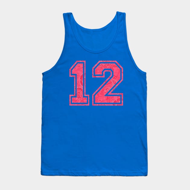 12 man Tank Top by chriswig